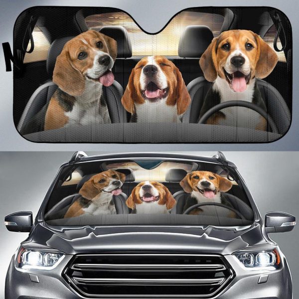 Beagle Dog Auto Sun Shade Car Sun Visor Funny Beagle Dog Auto Sun Shade Car Sun Visor Funny