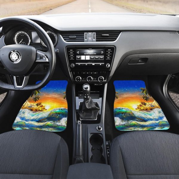 Beauty Dolphins Car Floor Mats