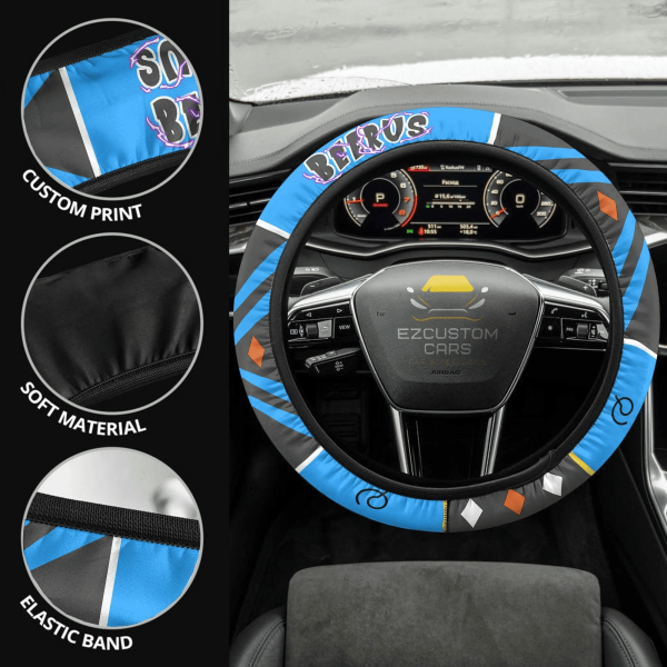 beerus anime steering wheel cover custom dragon ball car accessories ffhsz