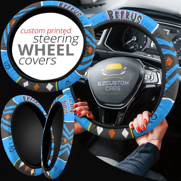 beerus anime steering wheel cover custom dragon ball car accessories twuga