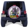 Beerus Spare Tire Cover Custom Dragon Ball Anime Car Accessories