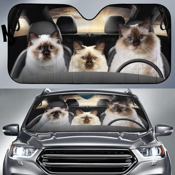 Bengal Cat Auto Sun Shade Car Sun Visor Funny