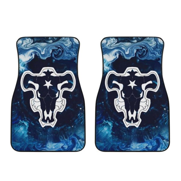 black bull black clover car floor mats 74odl