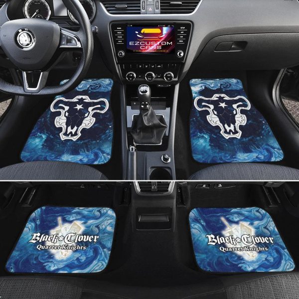 black bull black clover car floor mats gjkxc