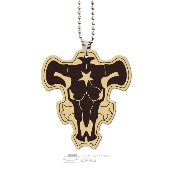 Black Clover Car Accessories Anime Car Ornament Black Clover Symbol