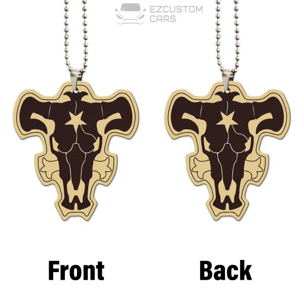 Black Bull Symbols Anime Car Ornament