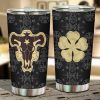 Black Bull Tumbler Custom Black Clover Anime Car Accessories