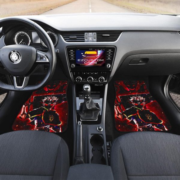 black clover asta car floor mats a0rg7