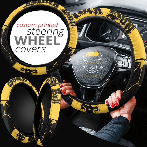 black clover black bull anime steering wheel cover 5hjos