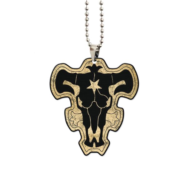 black clover car accessories anime car ornament black clover symbol 9xoiz