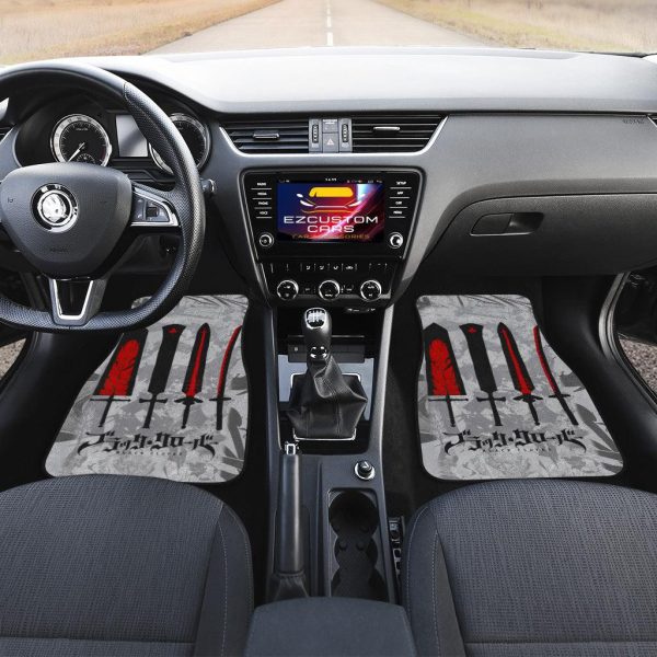 black clover car floor mats custom sword bh8rs