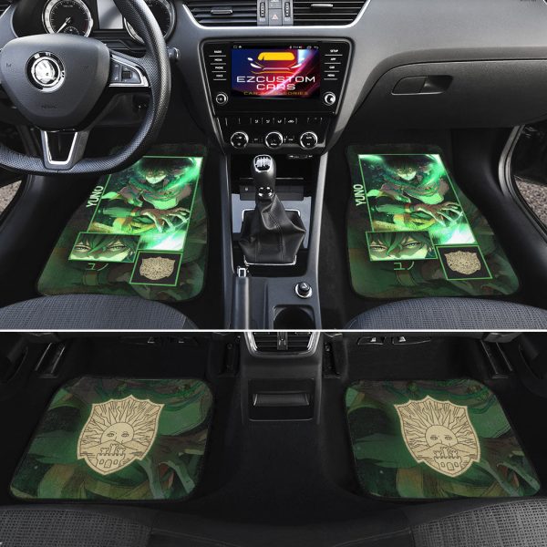 black clover car floor mats custom yuno f3t2v