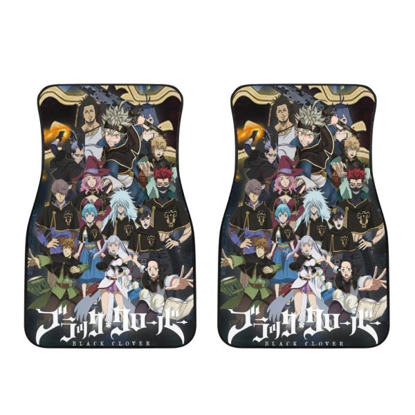 black clover car floor mats jgwad