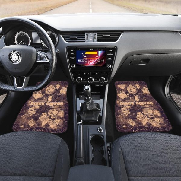black clover car floor mats mix manga sacuh