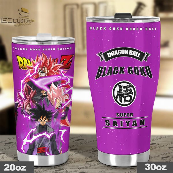 black goku travel mug ideal tumbler for your dragon ball collections sbqxf