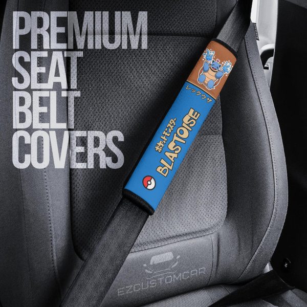 blastoise seat belt cover custom pokemon gift car accessories 1labo