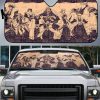 Bleach Anime Car Sun Shade Anime Car Accessories