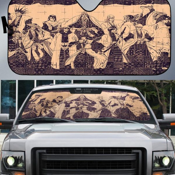 Bleach Anime Car Sun Shade Anime Car Accessories