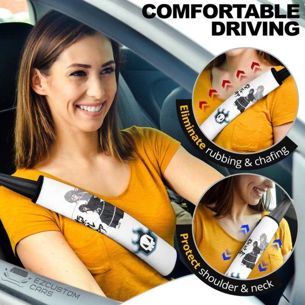 Bleach Anime Seat Belt Covers Rukia