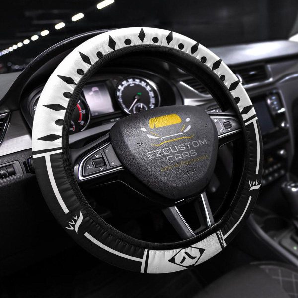 Bleach Eighth Division Symbols Anime Steering Wheel Cover Custom Anime Car Accessories