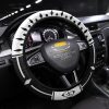 Bleach Eleventh Division Symbols Car Accessories Anime Steering Wheel Cover