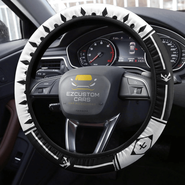 bleach seventh division symbols car accessories anime steering wheel cover 8c36f