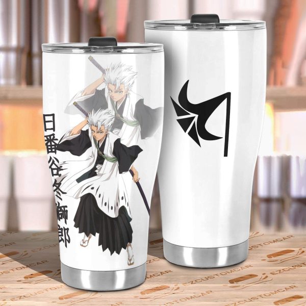 bleach tumbler anime cup car accessories toshiro ewdsb