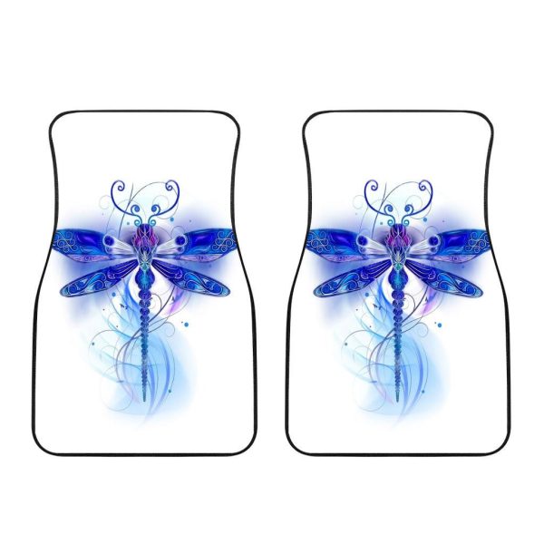 blue dragonfly car floor mats custom dragonfly car accessories wx0k0
