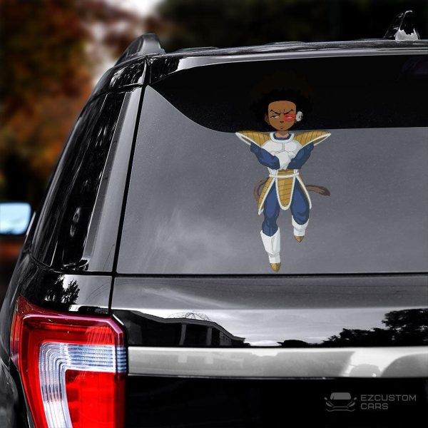 boondocks saiyan car sticker dragon ball anime car accessories r01ip