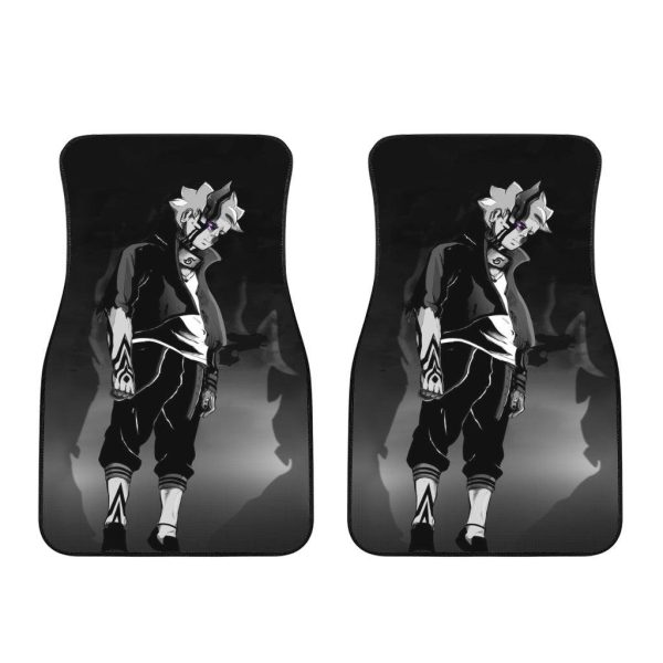 boruto car floor mats custom boruto black and white anime car accessories 9vomr