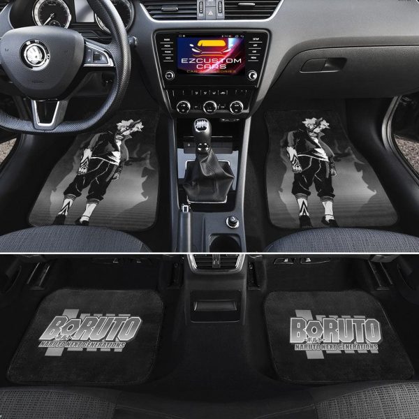 boruto car floor mats custom boruto black and white anime car accessories cfisa