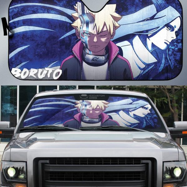 Boruto Naruto Anime Car Sun Shade