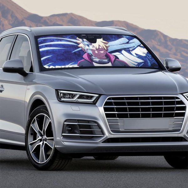 boruto naruto next generations anime car sun shade anime car accessories wywq7