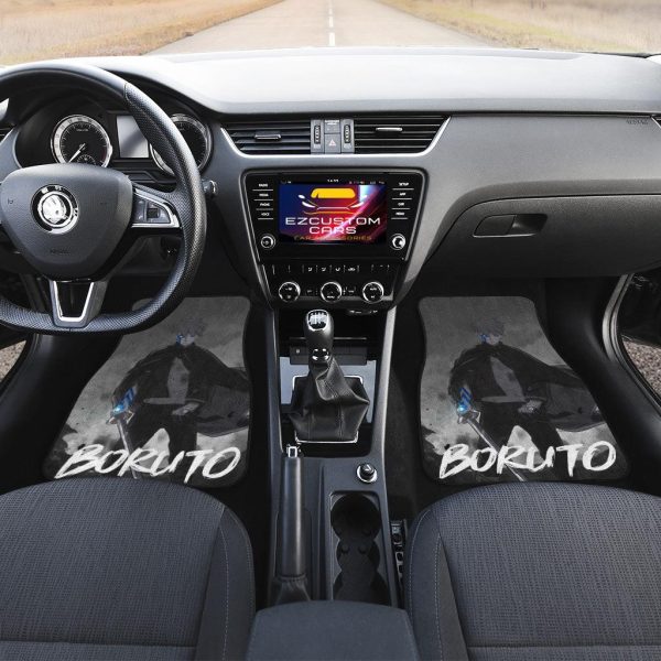 boruto uzumaki car floor mats custom boruto anime car accessories in2g4