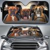 Boxer Dog Car Sun Shade Funny For Boxer Lover