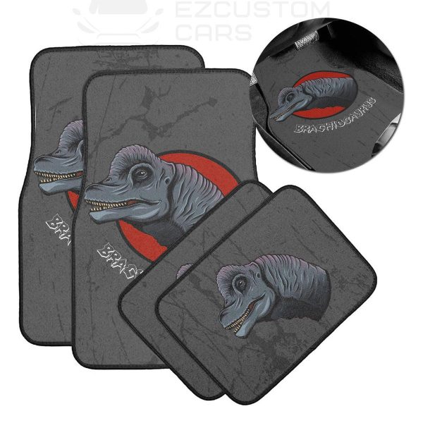 Brachiosaurus Dinosaur Car Floor Mats Custom Animal Car Accessories