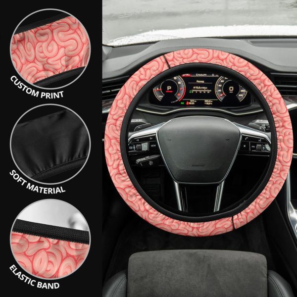 brain pattern anime steering wheel cover l8fs9