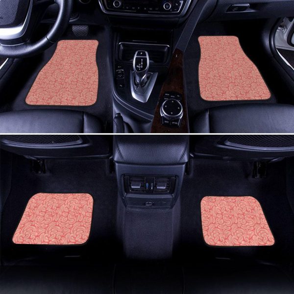 brain pattern car floor mats gdays