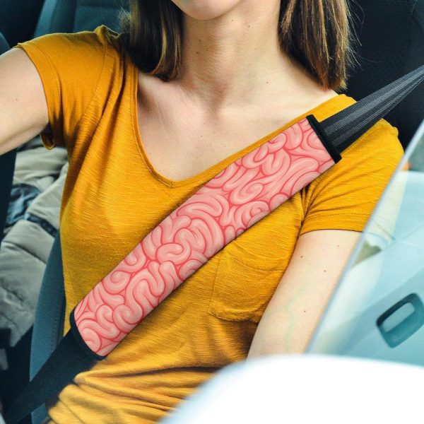 Brain Pattern Custom Seat Belt Covers