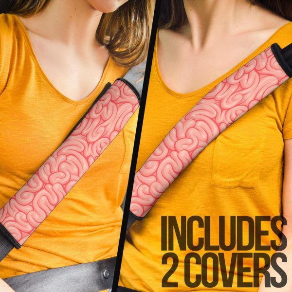 brain pattern custom seat belt covers zx3vg