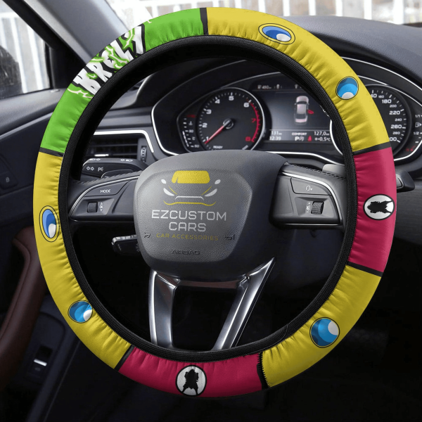 broly anime steering wheel cover custom dragon ball anime car accessories tevam