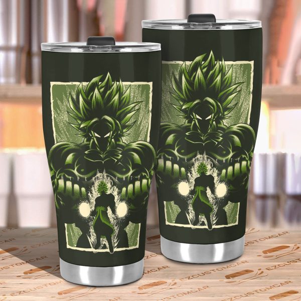 broly car tumbler cup custom dragon ball anime car accessories xiqb9