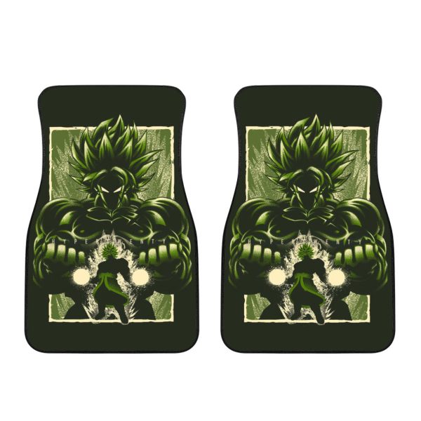 broly dragon ball car floor mats 16so8