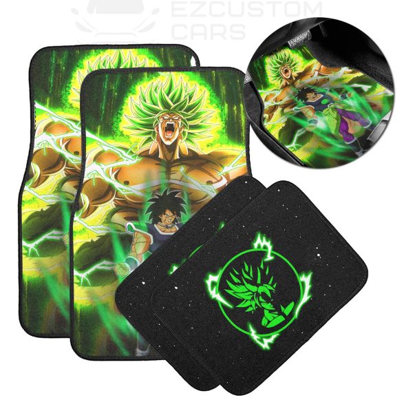Broly Dragon Ball Car Floor Mats