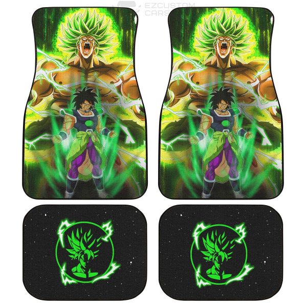 Broly Dragon Ball Car Floor Mats