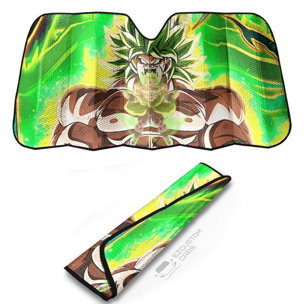 broly dragon ball super car sun shade custom anime car accessories 3ra8q