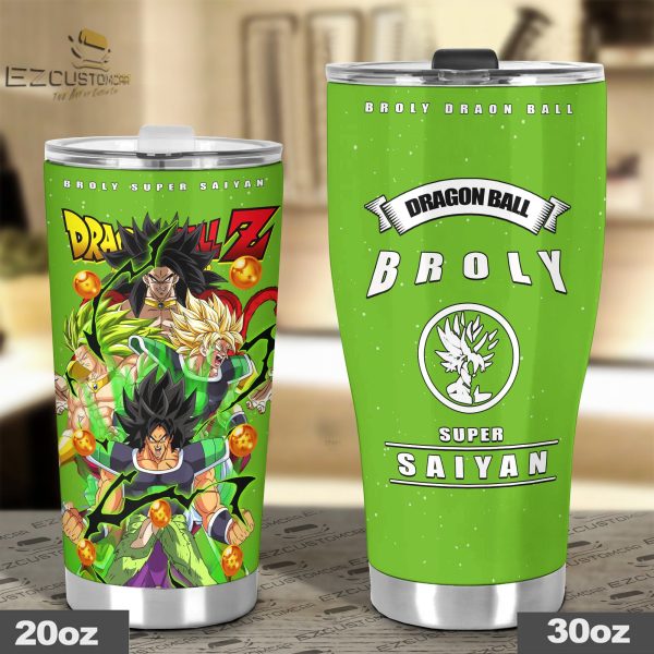 broly travel mug ideal tumbler for your dragon ball collections mylyd