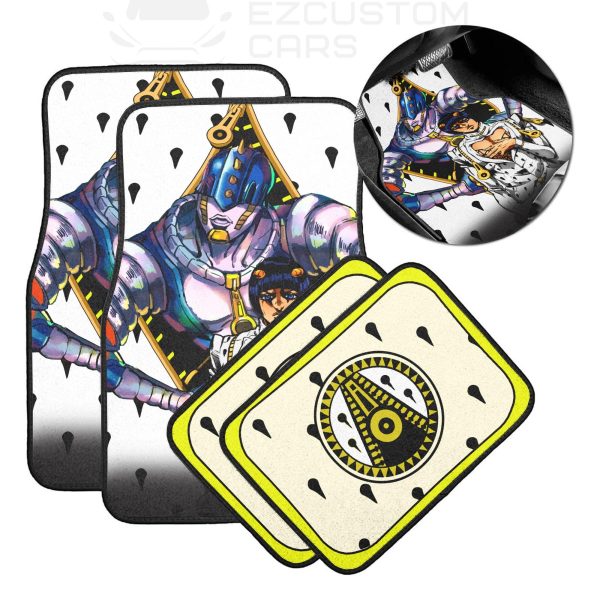 bruno bucciarati car floor mats custom jojos bizarre adventure fqf8m