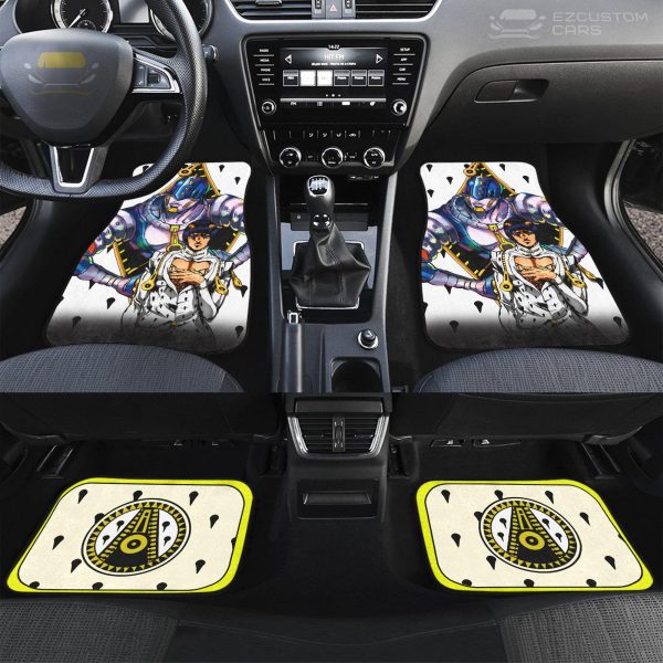 bruno bucciarati car floor mats custom jojos bizarre adventure yqx74