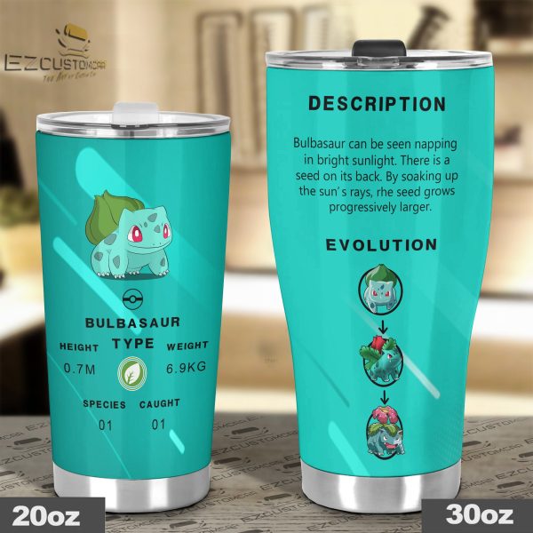 bulbasaur travel mug gift idea for pokemon fans 2oy1y